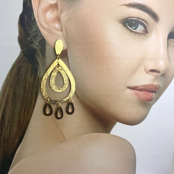 Allie Beads Gold Dipped Multi Dangle - Picture 3 of 3